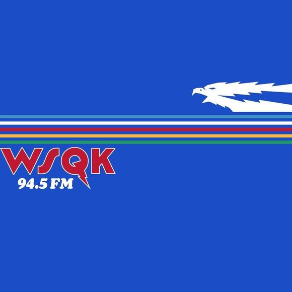 Stranger Things - Men's Stranger Things WSQK Satin Bomber Jacket - B Blue - Picture 3 of 3